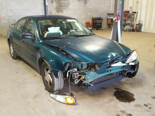 1G2NE52T9XM705110 - 1999 PONTIAC GRAND AM S მწვანე ფოტო 1