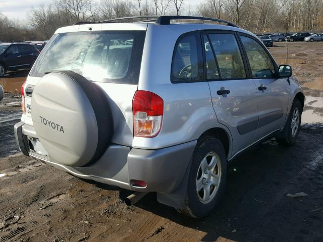 JTEGH20V620074570 - 2002 TOYOTA RAV4 SILVER photo 4