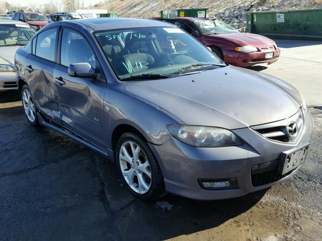 JM1BK323681140118 - 2008 MAZDA 3 S GRAY photo 1