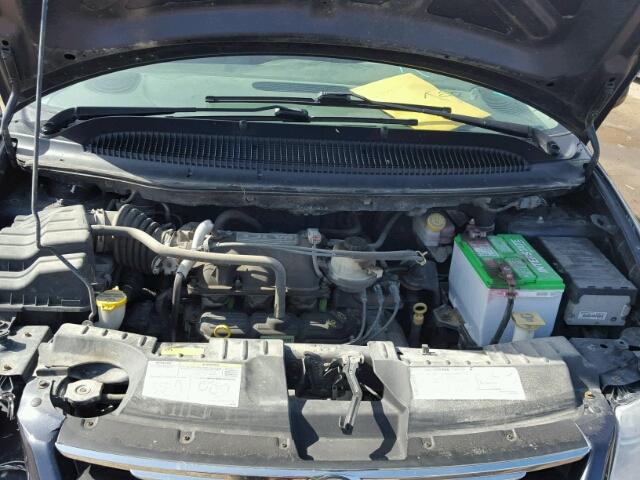 2A4GP44R27R352548 - 2007 CHRYSLER TOWN & COU BLUE photo 7