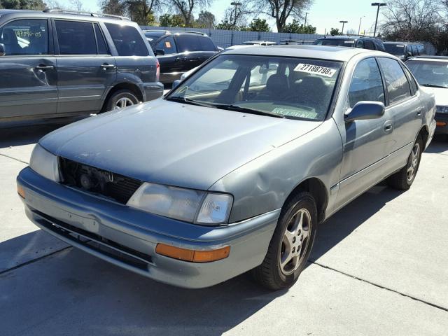 4T1BF12B3VU172837 - 1997 TOYOTA AVALON XL GREEN photo 2