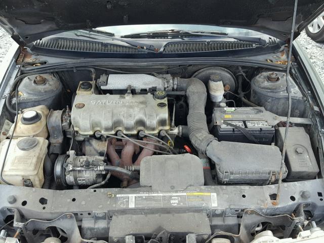 1G8ZH5289TZ217265 - 1996 SATURN SL1 GRAY photo 7