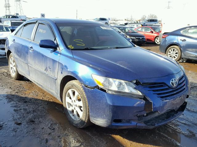 4T1BK46K27U045703 - 2007 TOYOTA CAMRY NEW BLUE photo 1