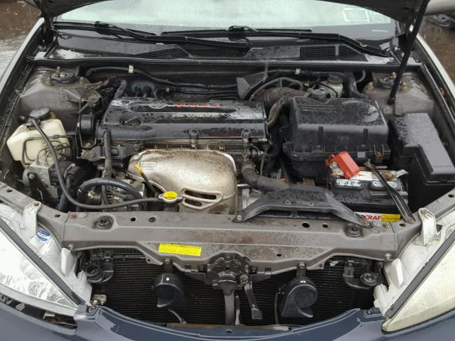 4T1BE32KX2U506713 - 2002 TOYOTA CAMRY LE GRAY photo 7