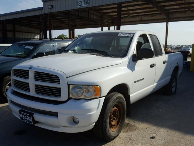 3D7HU18NX2G146164 - 2002 DODGE RAM 1500 WHITE photo 2