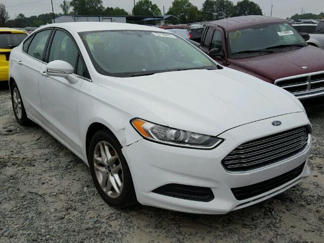 3FA6P0H79DR116297 - 2013 FORD FUSION SE WHITE photo 1