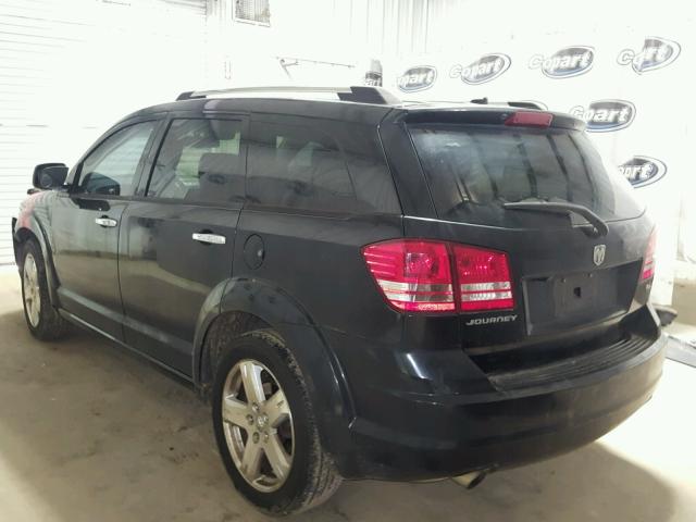 3D4GG67V99T166504 - 2009 DODGE JOURNEY R/ BLACK photo 3