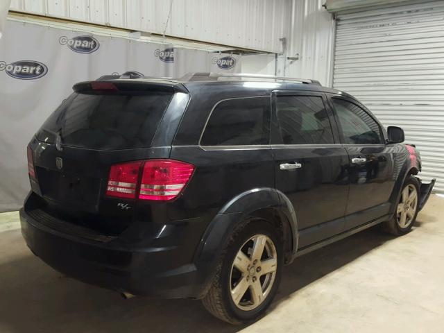 3D4GG67V99T166504 - 2009 DODGE JOURNEY R/ BLACK photo 4