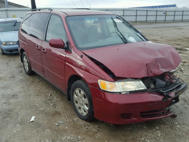 5FNRL18603B010840 - 2003 HONDA ODYSSEY EX MAROON photo 1