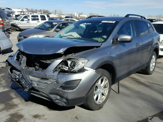 JM3TB3BV3B0312390 - 2011 MAZDA CX-9 GRAY photo 2