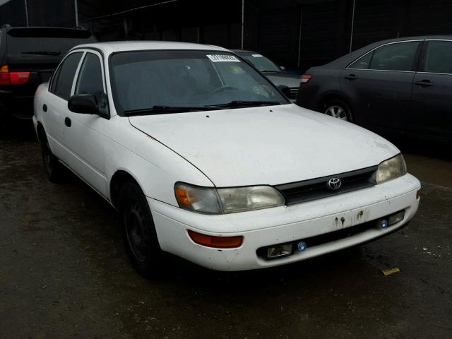 1NXAE04E5PZ081166 - 1993 TOYOTA COROLLA WHITE photo 1