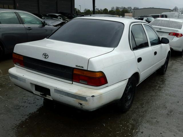 1NXAE04E5PZ081166 - 1993 TOYOTA COROLLA WHITE photo 4