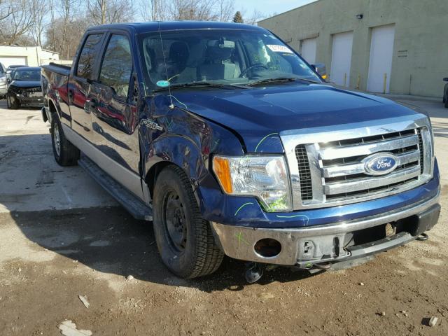 1FTFW1EF2BFB21835 - 2011 FORD F150 SUPER BLUE photo 1