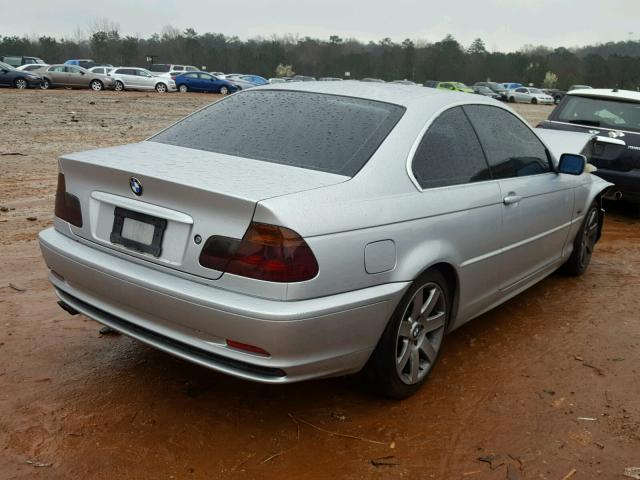 WBABN33441JW54101 - 2001 BMW 325 CI SILVER photo 4