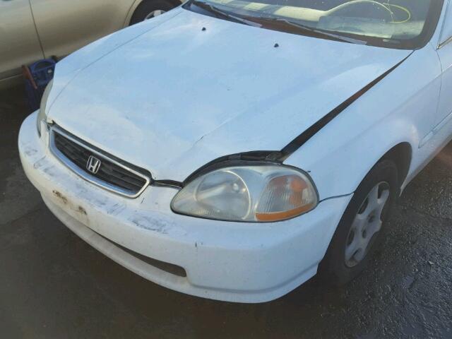 2HGEJ854XWH574852 - 1998 HONDA CIVIC EX WHITE photo 9