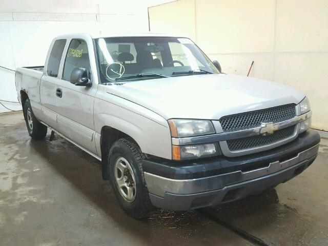 2GCEC19V641322346 - 2004 CHEVROLET SILVERADO SILVER photo 1