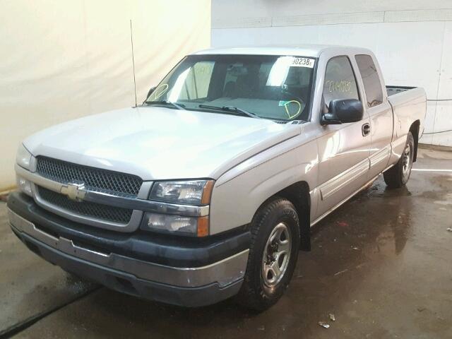 2GCEC19V641322346 - 2004 CHEVROLET SILVERADO SILVER photo 2