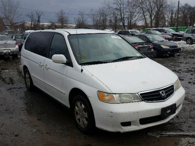 5FNRL18044B096165 - 2004 HONDA ODYSSEY EX WHITE photo 1