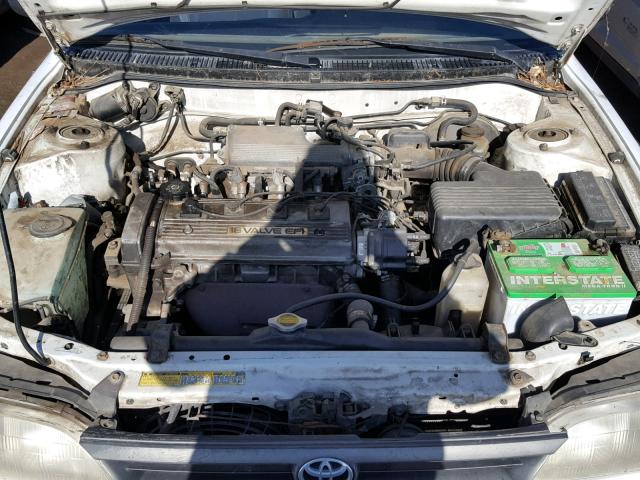 JT2AE09V9R0059428 - 1994 TOYOTA COROLLA BA WHITE photo 7