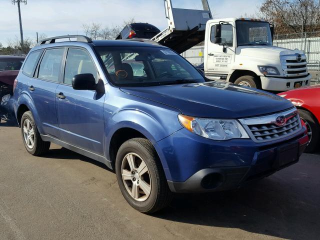 JF2SHABC9DH413431 - 2013 SUBARU FORESTER 2 BLUE photo 1