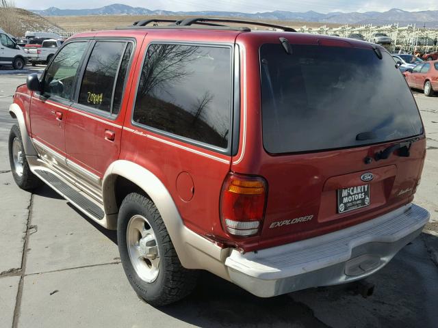 1FMZU34E5WZB61592 - 1998 FORD EXPLORER RED photo 3