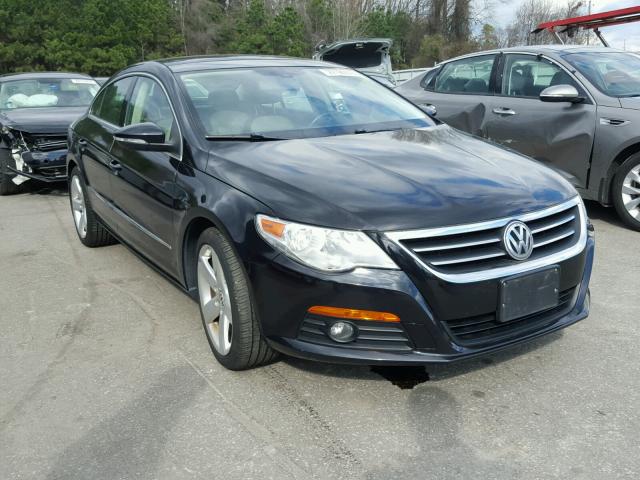 WVWHP7AN9BE714457 - 2011 VOLKSWAGEN CC LUXURY BLACK photo 1