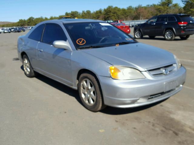 1HGEM22913L086991 - 2003 HONDA CIVIC EX SILVER photo 1