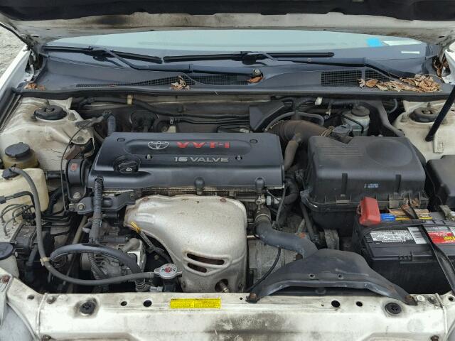 4T1BE32K32U091637 - 2002 TOYOTA CAMRY LE WHITE photo 7