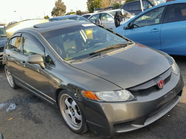 2HGFA55547H716299 - 2007 HONDA CIVIC SI GRAY photo 1