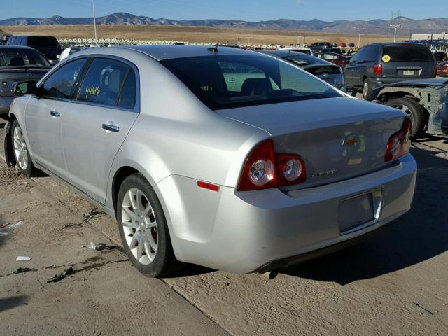 1G1ZE5EB0AF148088 - 2010 CHEVROLET MALIBU LTZ 银色 照片 3