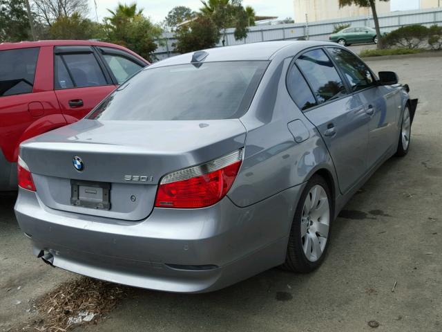 WBANA73534B066522 - 2004 BMW 530 I GRAY photo 4