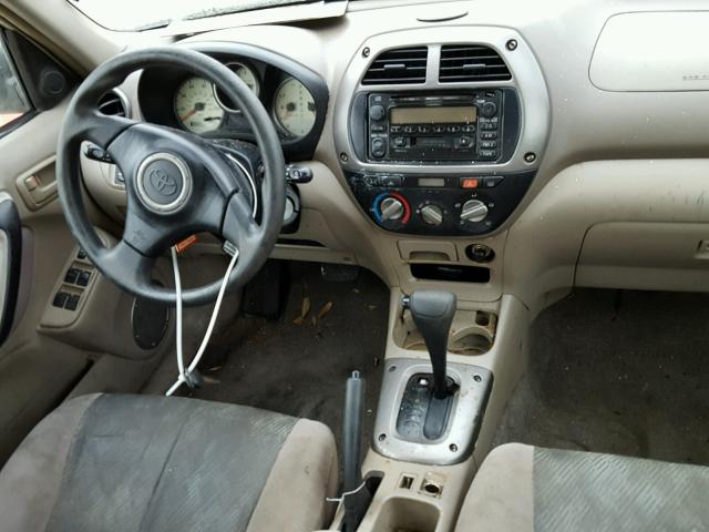 JTEGH20V010017103 - 2001 TOYOTA RAV4 SILVER photo 9