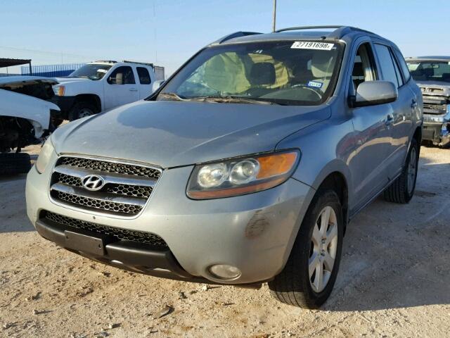 5NMSH13E57H017255 - 2007 HYUNDAI SANTA FE S GRAY photo 2