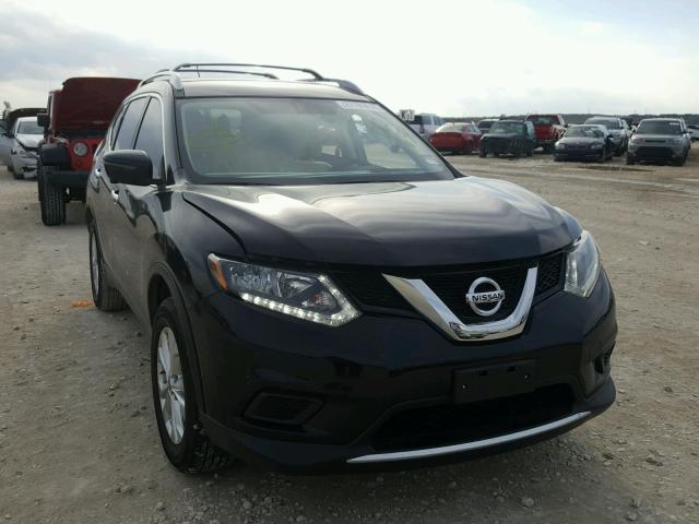 JN8AT2MT4GW012630 - 2016 NISSAN ROGUE S BLACK photo 1