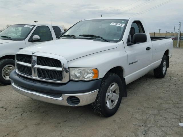 1D7HA16N75J578189 - 2005 DODGE RAM 1500 S WHITE photo 2