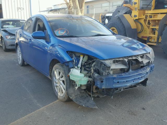 JM1BL1V83C1664294 - 2012 MAZDA 3 I BLUE photo 1