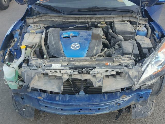 JM1BL1V83C1664294 - 2012 MAZDA 3 I BLUE photo 7