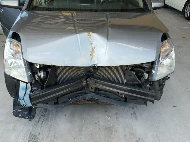 3N1AB6APXCL716427 - 2012 NISSAN SENTRA 2.0 SILVER photo 10