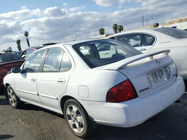 3N1CB51D65L513515 - 2005 NISSAN SENTRA 1.8 WHITE photo 3