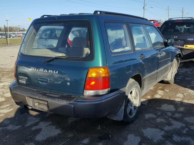 JF1SF6556XH708818 - 1999 SUBARU FORESTER S 绿色 照片 4