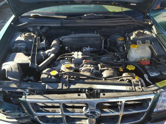 JF1SF6556XH708818 - 1999 SUBARU FORESTER S 绿色 照片 7