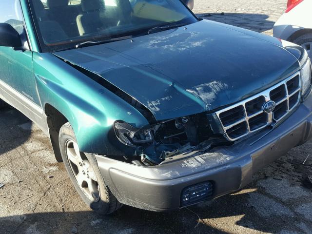 JF1SF6556XH708818 - 1999 SUBARU FORESTER S 绿色 照片 9