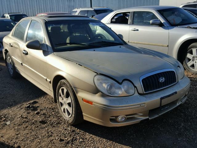 KMHWF25H43A903572 - 2003 HYUNDAI SONATA GL BEIGE photo 1