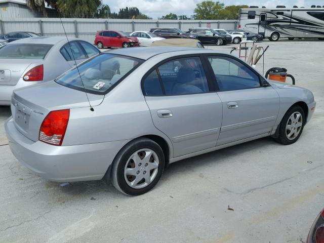 KMHDN46D66U234791 - 2006 HYUNDAI ELANTRA GL SILVER photo 9