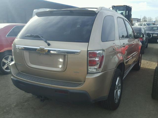 2CNDL73F166022652 - 2006 CHEVROLET EQUINOX LT TAN photo 4