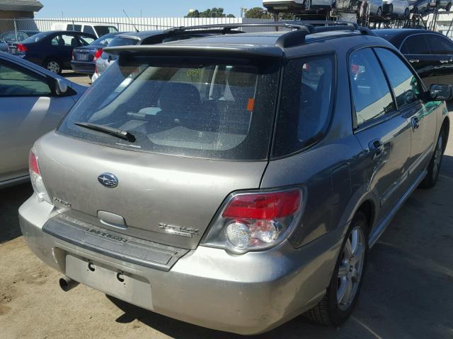 JF1GG68616H818763 - 2006 SUBARU IMPREZA OU SILVER photo 4