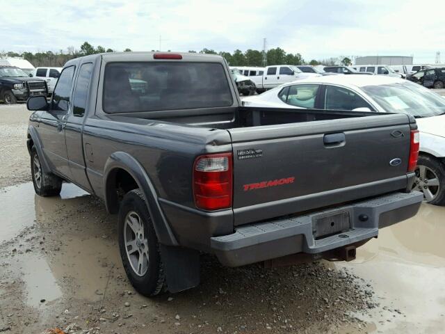1FTYR44U64PA85064 - 2004 FORD RANGER SUP GRAY photo 3