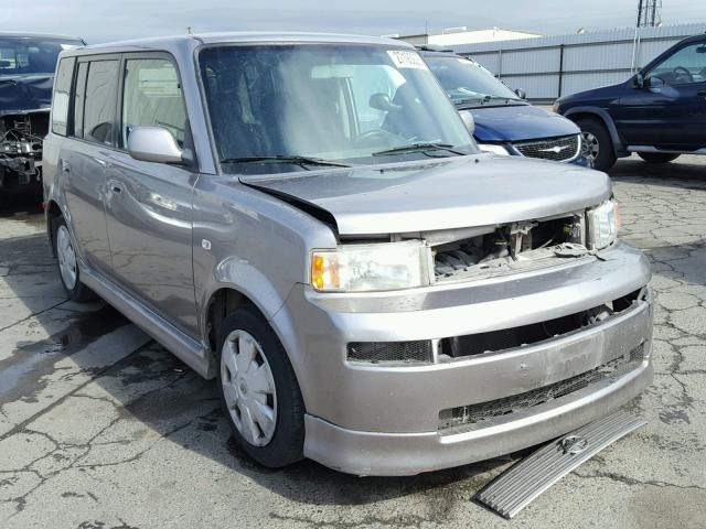 JTLKT324064103426 - 2006 TOYOTA SCION XB SILVER photo 1