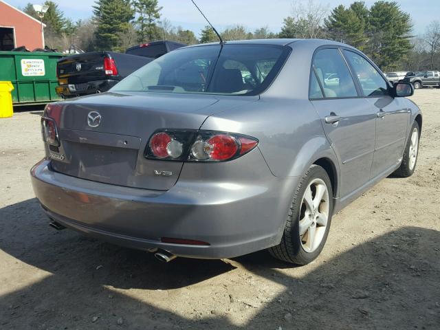 1YVHP80D475M07486 - 2007 MAZDA 6 S GRAY photo 4