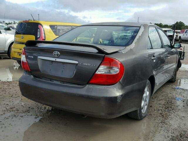 4T1BE32K23U772468 - 2003 TOYOTA CAMRY LE 灰色 照片 4
